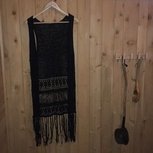 Steve Madden Delicate Sleeveless Cardign